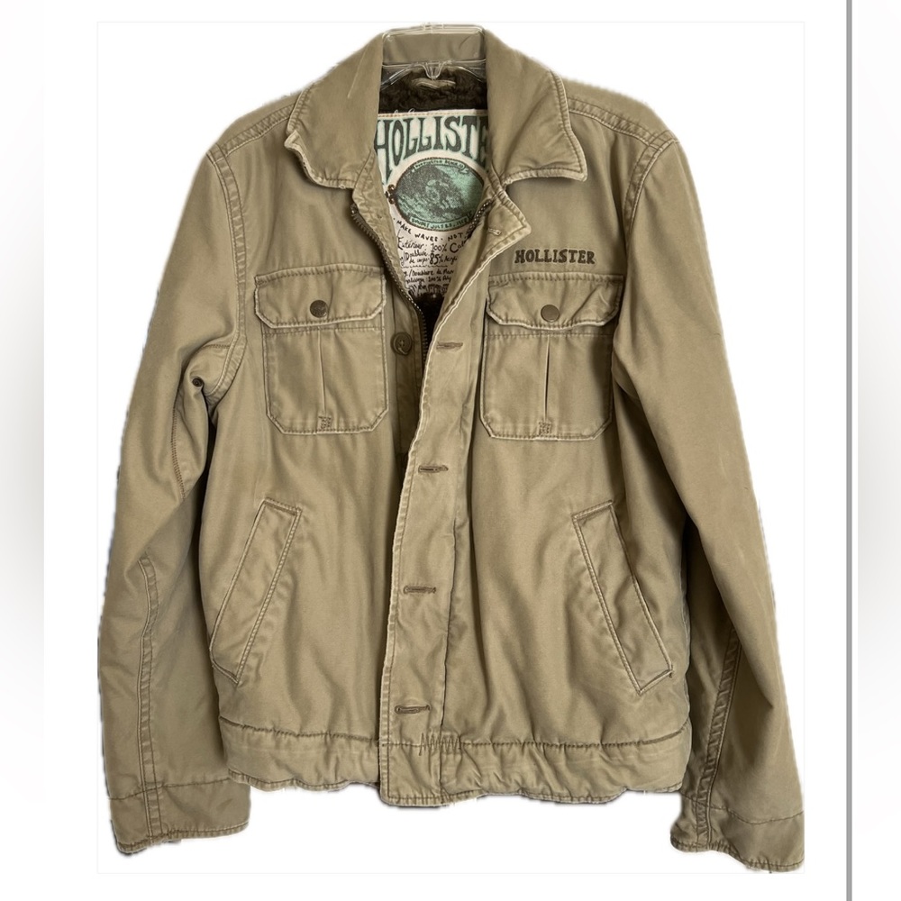 Men’s Hollister Military/ Utility Jacket Gem